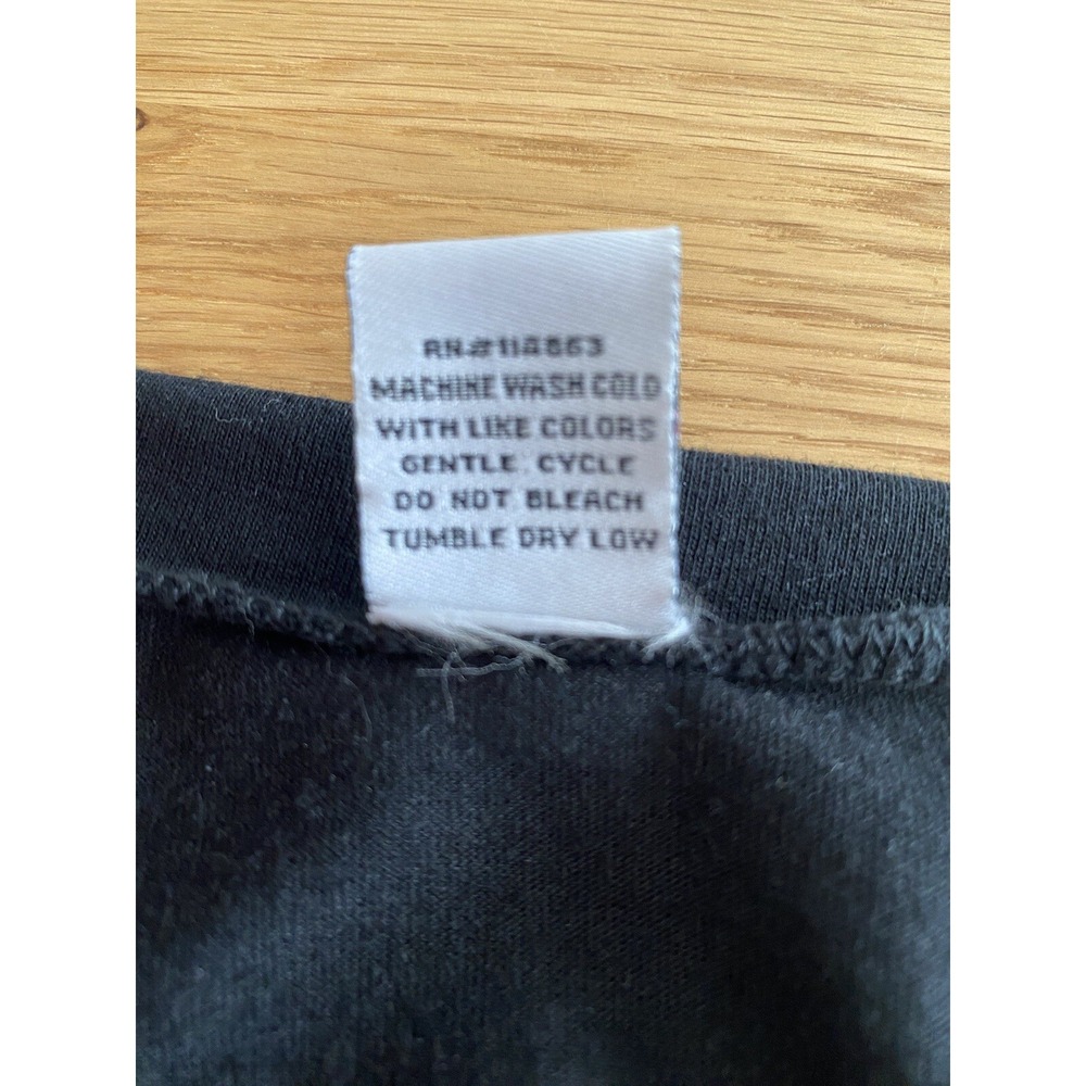 Jay Day Women's Shirt SZ 2X Black Sequined Bottom Short Sleeve Party Sparkle - Picture 7 of 7